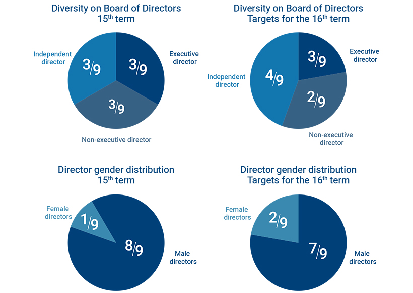 Composition and Operation of the Board of Directors